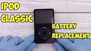 iPod Classic Battery Replacement [upl. by Icaj]