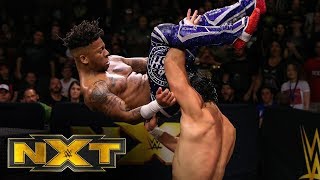 Lio Rush vs Angel Garza – NXT Cruiserweight Title No 1 Contender’s Match WWE NXT Feb 12 2020 [upl. by Kuhn744]