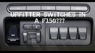 F150 FACTORY UPFITTER SWITCHES HERES HOW [upl. by Burack]