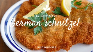 How To Make Authentic German SchnitzelWiener Schnitzel [upl. by Martel]