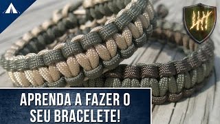 Bracelete de sobrevivência O que é e como fazer [upl. by Ennaeerb323]