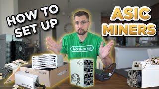 How To Set Up an ASIC Miner [upl. by Eimmas483]