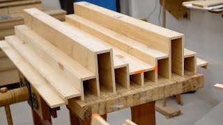 Making A Quadratic Diffuser From Plywood  Acoustics [upl. by Dorehs]