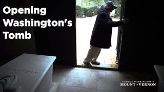 Opening George Washingtons Tomb [upl. by Xavier]