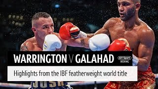 Josh Warrington v Kid Galahad official highlights [upl. by Mullins446]