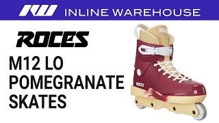 Roces M12 Lo Pomegranate Skates Review [upl. by Seel]