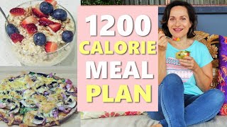 1200 Calorie Meal Plan To Lose Weight Fast Healthy amp Delicious [upl. by Bethina392]