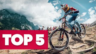 Are These The 5 Craziest Downhill MTB Runs From Leogang Austria  UCI MTB World Champs 2020 [upl. by Averil675]