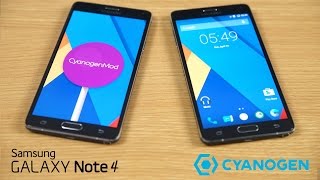 Galaxy Note 4  CyanogenMod 121 How to Install [upl. by Petr]