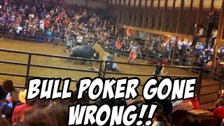 Wreck Neil Holmes Gets KNOCKED OUT After Colliding With a Bull  2015 [upl. by Nauj]