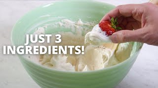 Dream Whip  Make Perfect 3 Ingredient Whipped Cream [upl. by Nylirek]