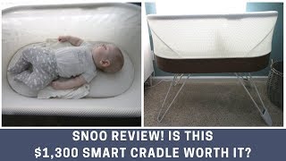 Snoo Smart Bassinet Review  after 6 months of use [upl. by Ynnot]