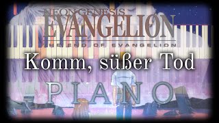 Komm süßer Tod  The End of Evangelion  Piano [upl. by Nylrehc241]