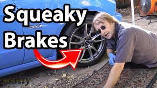 How to Fix Squeaky Brakes in Your Car [upl. by Ttoille831]