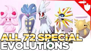 All 72 Special Evolutions in Pokemon Sword and Shield [upl. by Velleman]