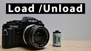 How to Load and Unload the Minolta X700 [upl. by Estelle]