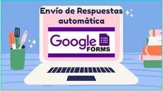 Respuestas automática con Google Forms Formulario con complementos [upl. by Neila]