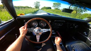 1968 Chevrolet Camaro SS amp RS Pack L88 427 V8 – 4 Speed Manual  POV Test Drive  Big Block Camaro [upl. by Otrebilif426]