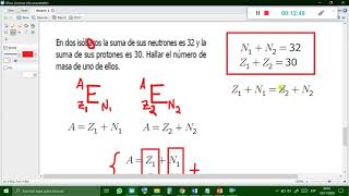 TIPO DE NUCLIDOS II ISOTOPOS ISOTONOS E ISOBAROS PROBLEMAS RESUELTOS quimicaconrogerguillen [upl. by Yrram]