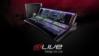 Allen amp Heath dLive Digital Mixing System [upl. by Kerge]