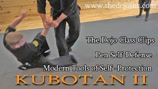 Kubotan II  Short Stick Pen SelfDefense against grabs [upl. by Fondea]