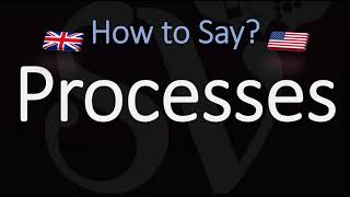 How to Pronounce Processes CORRECTLY Meaning amp Pronunciation [upl. by Bilek916]