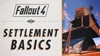 Fallout 4  Settlement Essential Guide amp Basics [upl. by Ardena]