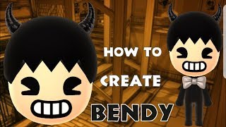 Mii Maker How To Create Bendy [upl. by Slocum]