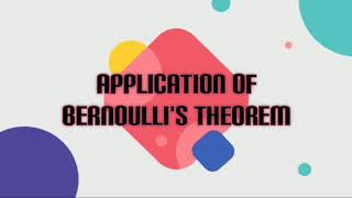 Bernoullis theorem  Application in daily life [upl. by Nevins115]