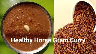 Kollu Recipe in Tamil  Healthy Horse Gram Dal  Kulith Recipe  Ulavalu Recipe  Horse Gram Dal [upl. by Hooper]