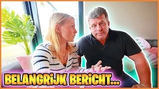 BELANGRiJKE MEDEDELiNG   Bellinga Vlog 3070 [upl. by Berget999]