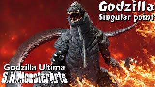 SH MonsterArts Godzilla Singular Point Godzilla Ultima [upl. by Eimaral]