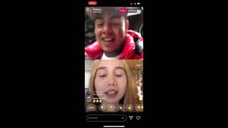 6IX9INE amp LIL TAY THE YOUNGEST FLEXER FULL INSTAGRAM LIVE [upl. by Lilas]