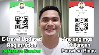 UPDATED ETRAVEL REGISTRATION STEP BY STEP GUIDE  ETRAVEL REFERENCE NUMBER  ETRAVEL PHILIPPINES [upl. by Kere]