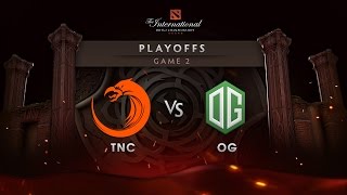 OG vs TNC  Lower Bracket  Game 2  The International 6 [upl. by Leihcey26]