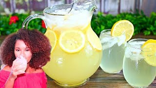 How To Make Homemade Lemonade Using Real Lemons  The Best Lemonade Recipe [upl. by Idak]