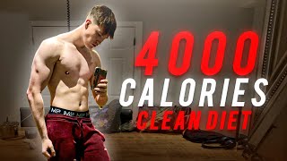 4000 Calorie Clean Bulking Diet For Gaining Muscle [upl. by Aivataj]