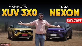 Mahindra XUV 3XO vs Tata Nexon  COMPARISON [upl. by Atima609]