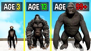 Survive 99 YEARS as KING KONG in GTA 5 [upl. by Rafter411]