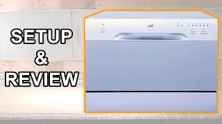 SPT Countertop Dishwasher Setup amp Review  For Small Kitchens [upl. by Cardie]