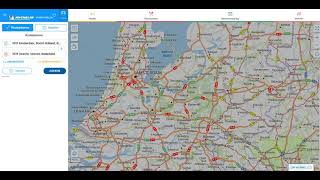 Viamichelin routeplanner  Route maken [upl. by Seena355]