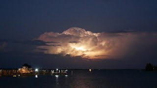 Cumulonimbus Time Lapse at Dusk [upl. by Jenni673]