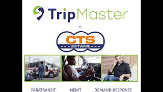 1 NEMT amp Paratransit Scheduling amp Dispatching Software from TripMaster [upl. by Nygem]