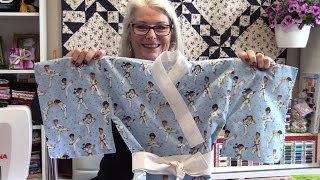 How to Make a Childs Kimono [upl. by Auhsej]