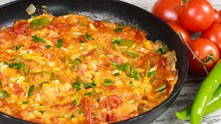 Menemen  Shakshuka  Türkisches Frühstück [upl. by Linet]