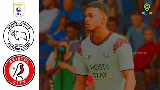 Derby County v Bristol City Highlights  EFL Championship 202425 [upl. by Nuncia174]