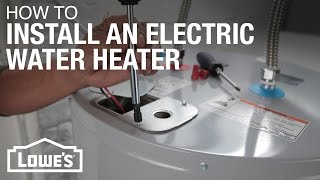 Electric Water Heater Installation [upl. by Bernt]