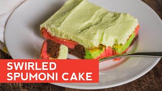 How to Make Swirled Spumoni Cake [upl. by Lidstone]