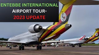 Entebbe International Airport Tour [upl. by Analaj528]