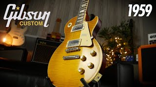 Gibson Custom 1959 Les Paul Standard Reissue VOS Dirty Lemon [upl. by Mas]